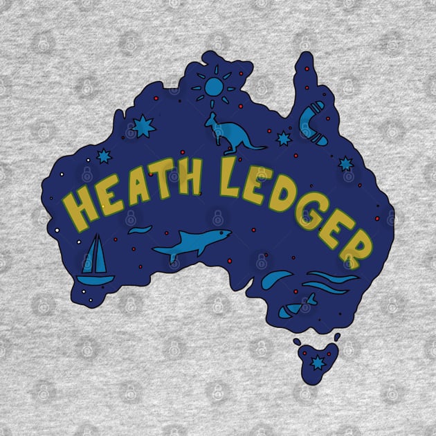 AUSSIE MAP HEATH LEDGER by elsa-HD